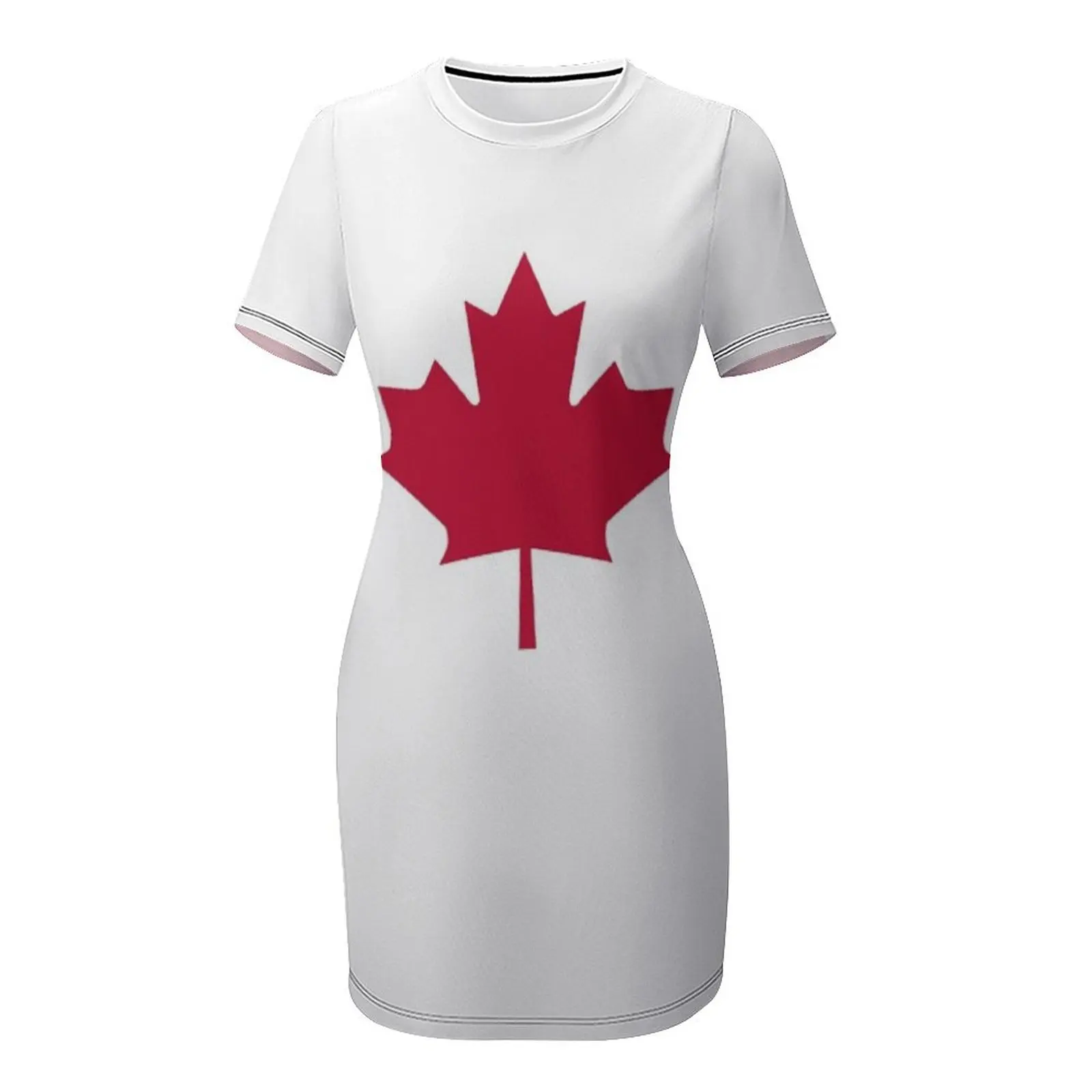 Flag of Canada Short-Sleeved D - Summer Clothing Women Canada ulasan dan harga