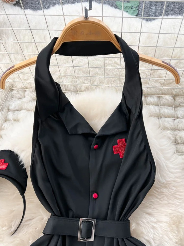 Erotic Fashion Sexy Halter Lin - Summer Clothing Stores ulasan dan harga